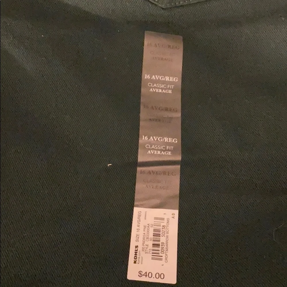 croft & barrow slimming stretchy